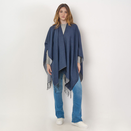 Poncho Xl Extra Large Rush Azul