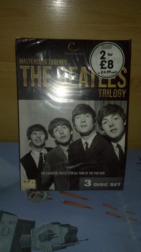 Dvd The Beatles  Mastercuts Legends Trilogy 3 Discos 