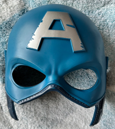Capitán America Marvel Máscara Importada - Sin Uso