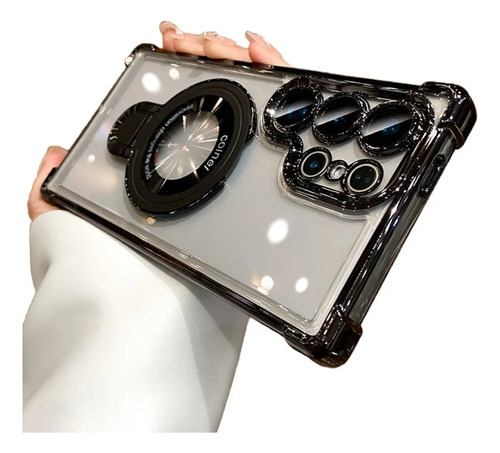 Funda Para Samsung Galaxy Case De Transparente Con Magsafe