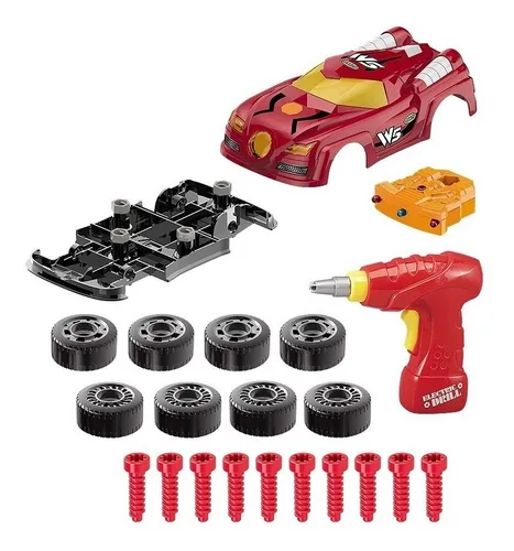 Auto Desarmable Con Destornillador Luz Y Sonido Art 7214