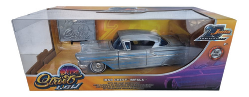 Chevy Impala 1958 Jada 20 Aniversario Street Low Lny 54096