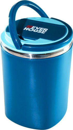 Portacomidas Térmico Everhouse En Acero Inoxidable 550ml Color Azul