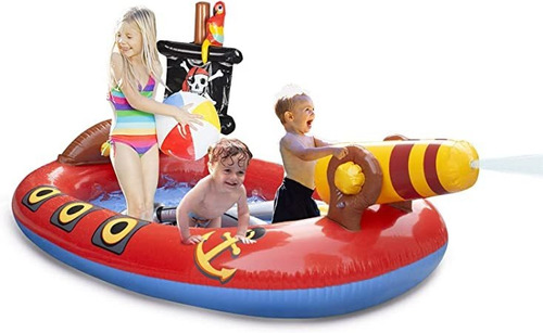 Aspersor Inflable De 75 Pulgadas Para Piscina Infantil Para