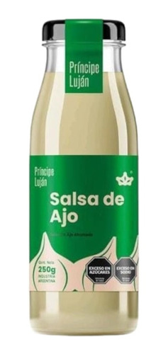 Salsa De Ajo Ahumado X  250 Gr- Príncipe Luján