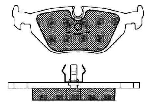 Pastilla De Freno Peugeot 806 Van 94/96 Trasera