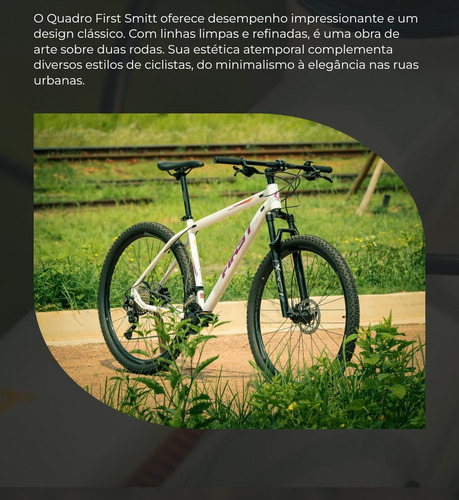 Bicicleta First Smitt Pro 2024 Linha Gold Deore 6100 12 Vel.