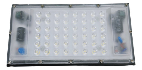 Kit 30 Refletor Led Módulo 50w Ip66 Branco Quente, Frio