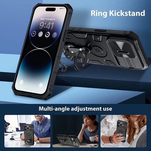 Carcasa Nillkin Camshield Armor Para iPhone 14 / Pro / Max