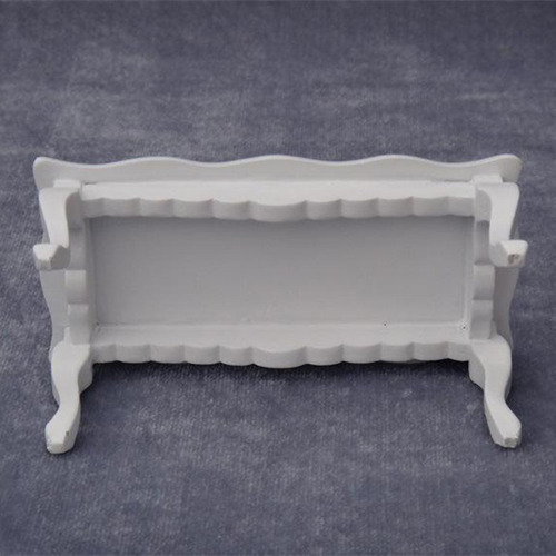 2 Uds Durable Reutilizable Mini 1:12 Casa De Rojo Blanco