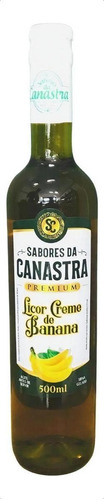 Licor Premium Creme De Banana 500ml - Sabores Da Canastra