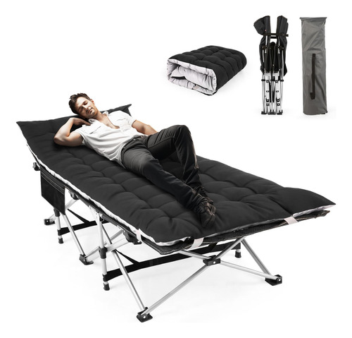 Homdox Cuna De Camping Plegable Para Acampar Al Aire Libre