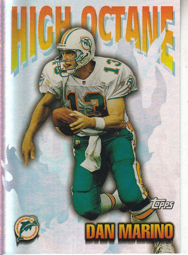 1997 Topps High Octane Dan Marino Qb Dolphins