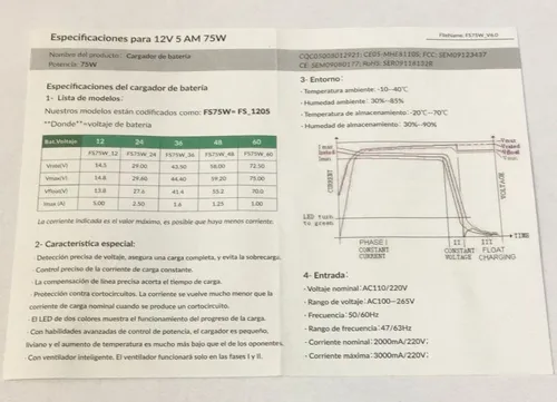 Cargador De Bateria Moto 220 V 12v 5 Amp Nsu Centro Motos