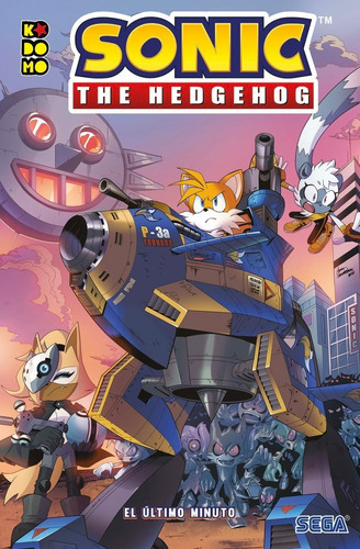 Sonic The Hedgehog: El Ultimo Minuto, De Flynn, Ian. Editorial Ecc Ediciones, Tapa Blanda En Español