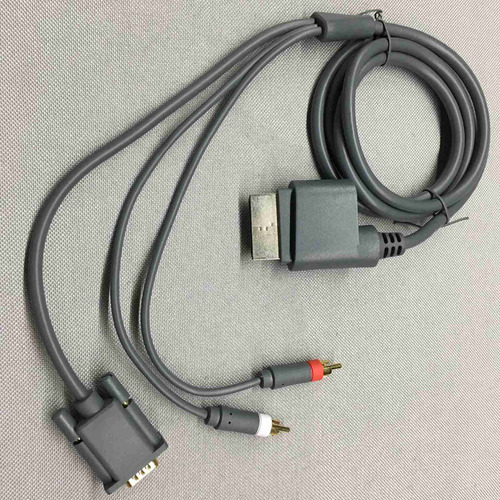 Para Xbox 360 A Vga-box, Monitor De Cable, Proyección, Tv, A