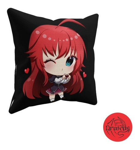 Cojin Almohada High School Dxd Personalizado 35x35cm C35