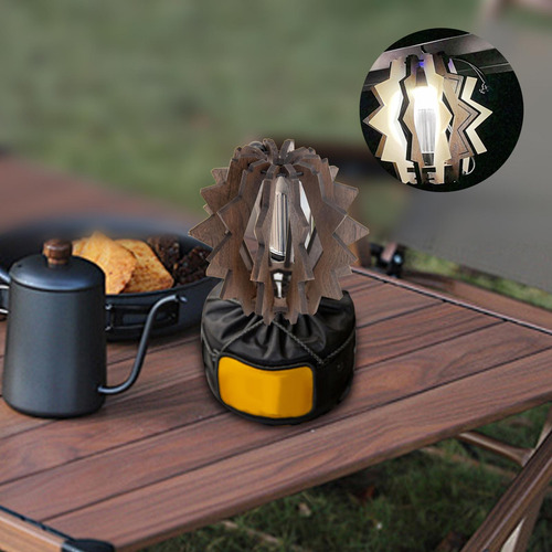 Pantalla De Lámpara Para Camping Que Añade Un Ambiente