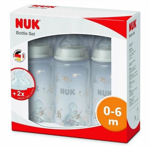 Mamadera Nuk First Choice Control Temperatura 3uni Neutro