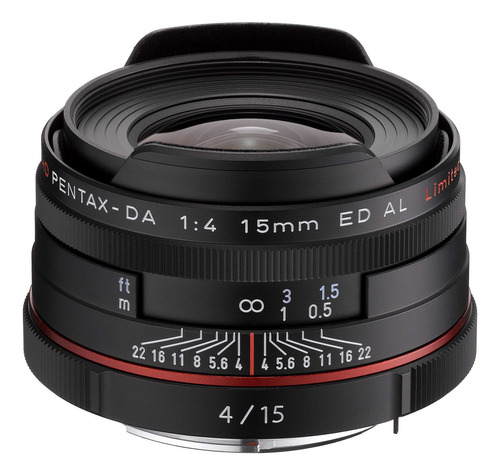 K-mount Hd Da 15 mm F 4 ed Al 15  objetivo Fijo Para Camara