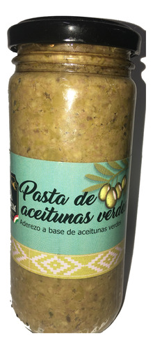 Pasta De Aceitunas Verdes Finca Cave Canem