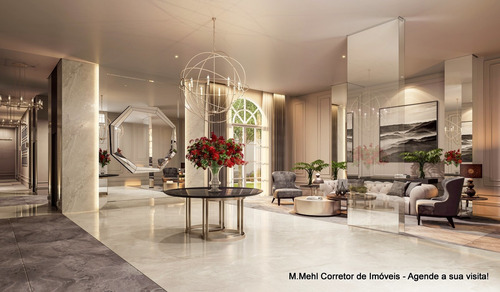 Imagem 19 de 30 de Apartamento Com 2 Dormitórios À Venda Com 188.93m² Por R$ 1.083.000,00 No Bairro Mercês - Curitiba / Pr - M2me-mct303