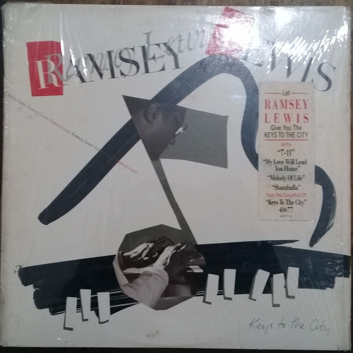 Lp Vinil (vg+) Ramsey Lewis Keys To The City 1987 Ed Us Raro