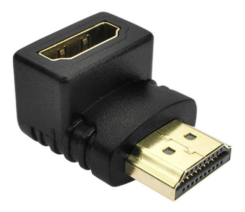 Adaptador Hdmi Macho X Hdmi Femea ( 90graus Para Baixo )