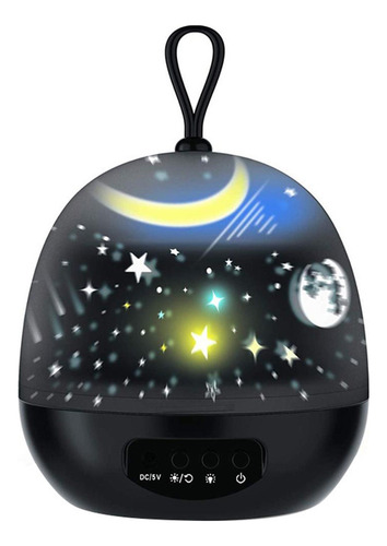 Luz Nocturna Z Star Projector Para Niños Con Rotación De 360