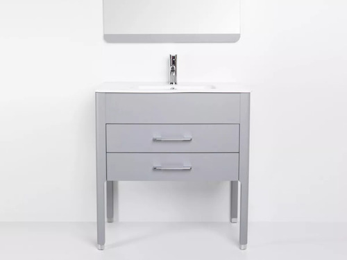 Mueble De Baño Pie Curve 80 Cm - Campi