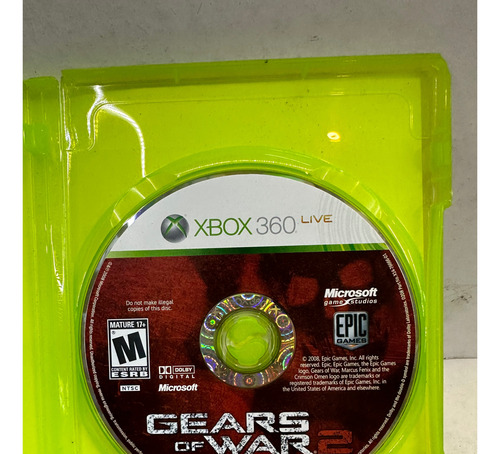 Gears Of War 2 | Xbox 360 Original Completo En Español (Reacondicionado)
