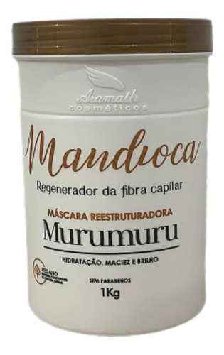 Mascara Reconstrutora Mandioca Ojon Oil Aramath 1 Kg