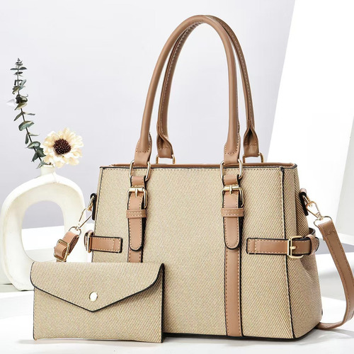 Set 2 Bolsas Mujer Bandolera Cartera Moda Casual Crossbody