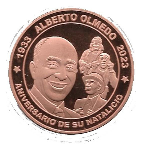 Medalla Imagen De Alberto Olmedo
