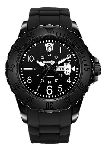 Reloj Transformers Watch Para Hombre, Resistente Al Agua, De