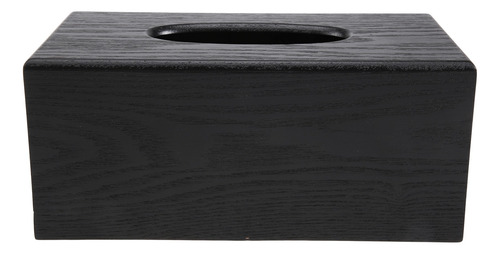 Caja De Pañuelos Rectangular De Madera Natural Elegance Wood