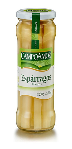 Esparrago Blanco Campoamor Frasco 330g Encurtido Gourmet