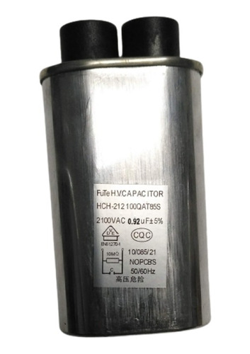 Condensador Para Microondas 2100 Vac - 0.92 Uf
