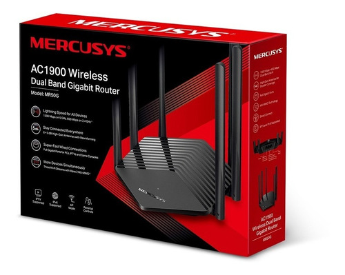 Router Mercusys Mrg50g Doble Banda Gigabit 