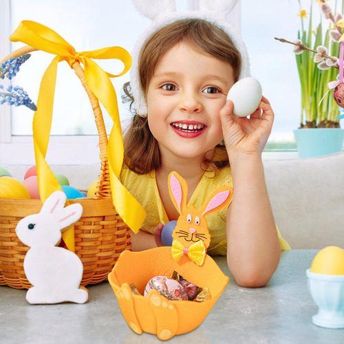 Canasta De Conejito Canasta De Conejito De Pascua De Pascua
