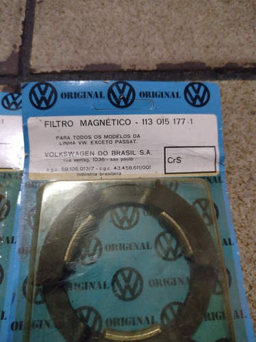 Imagem 1 de 5 de Filtro Magnetico Peneira Motor Fusca Kombi