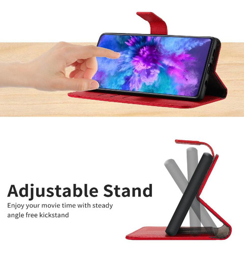 //funda Abatible Para Oppo A5 Pro 5g Cartera Pu Cuero En Para