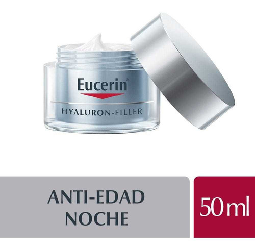 Crema Anti-arrugas  Hyaluron Filler Para Noche X50 Eucerin