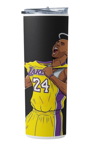 Termo Cafe. Skinny Tumbler 30 Oz. Kobe Bryant