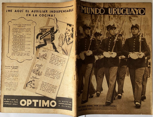 Mundo Uruguayo N°1114, Escándalo En  El Palomar , Agosto1940