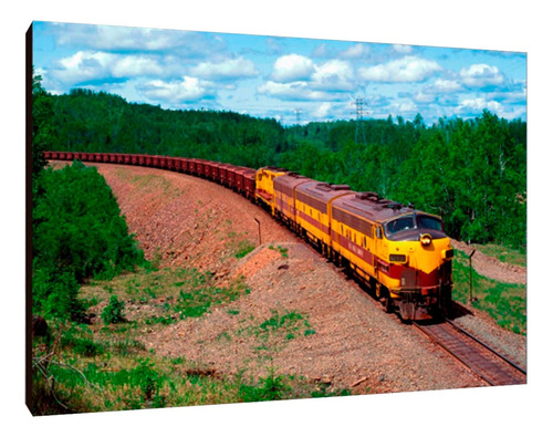 Cuadros Poster Trenes Vias Xl 33x48 (tnes (15))