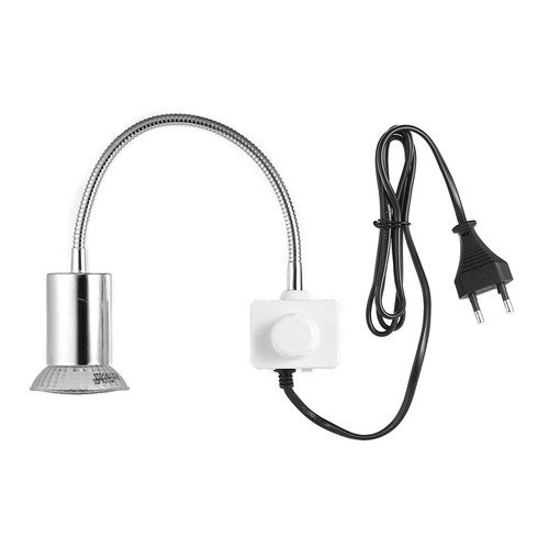 Decdeal 25w Halogênio Lâmpada De Calor Uva Uvb Aquecendo Lam