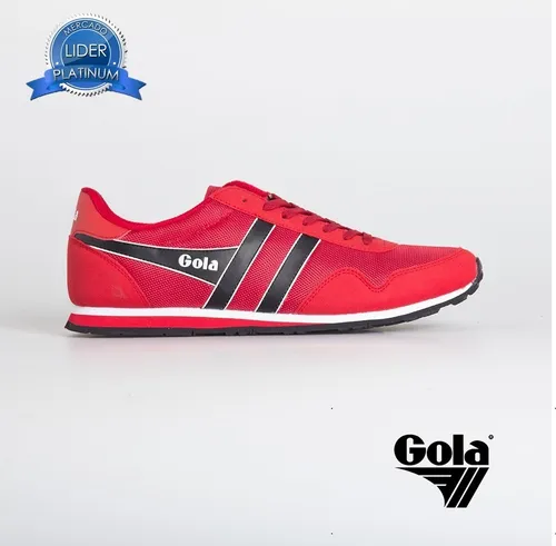 Zapatillas gola rojas sales