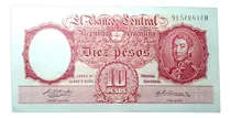 Comprar Billete 10 Pesos Moneda Nacional 1957 Bottero 1957 Sin Circ