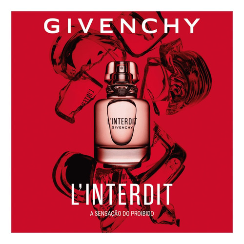 Givenchy L'interdit Fem Edp 50ml Original+brinde